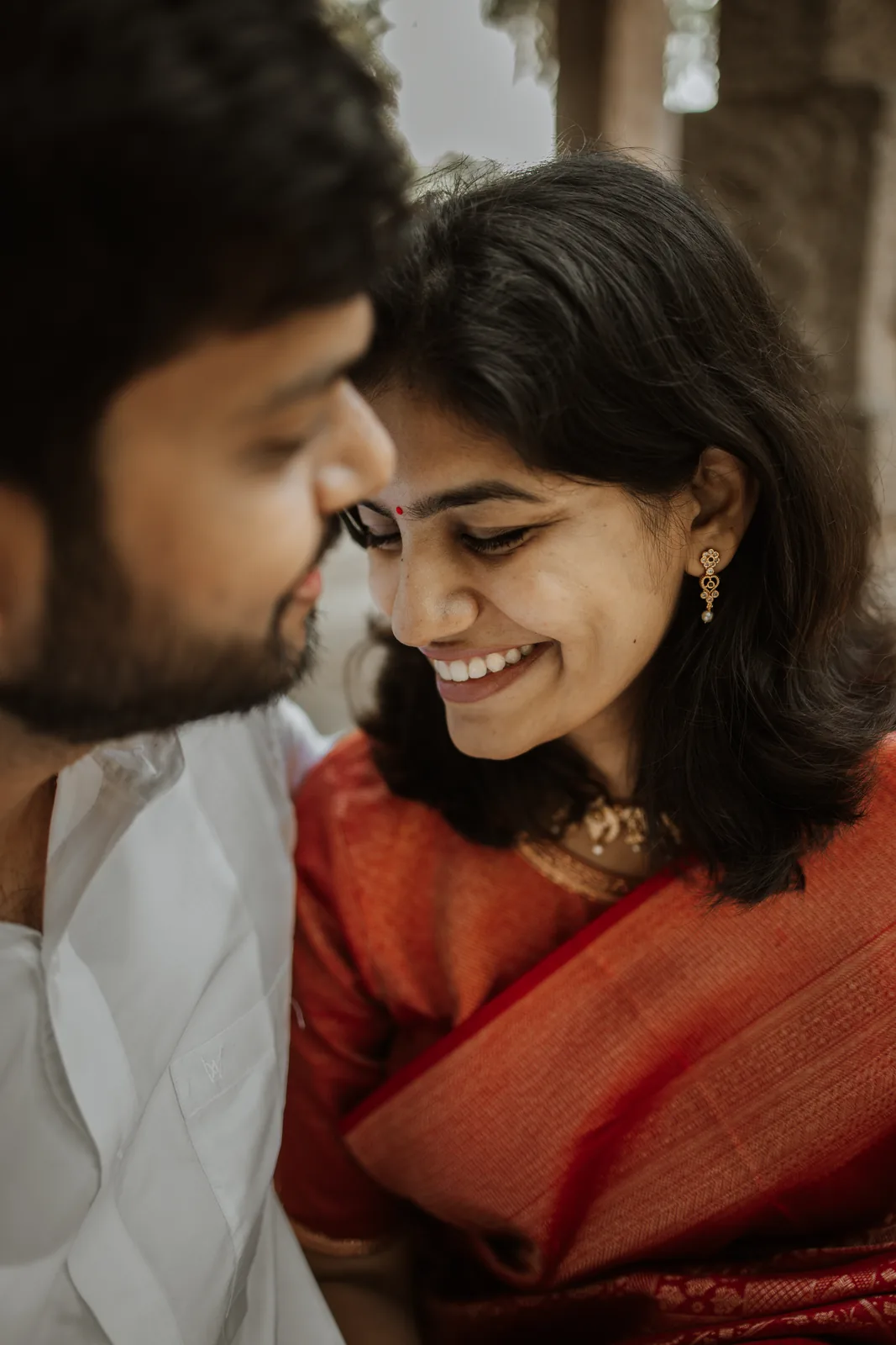 Candid wedding moment captured by Event Fairy Chennai