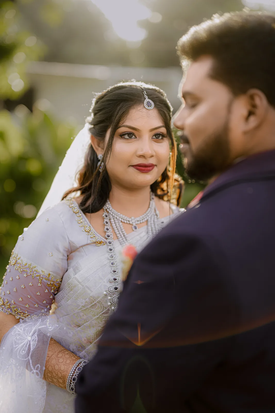Couple portrait at a heritage venue by Event Fairy Chennai